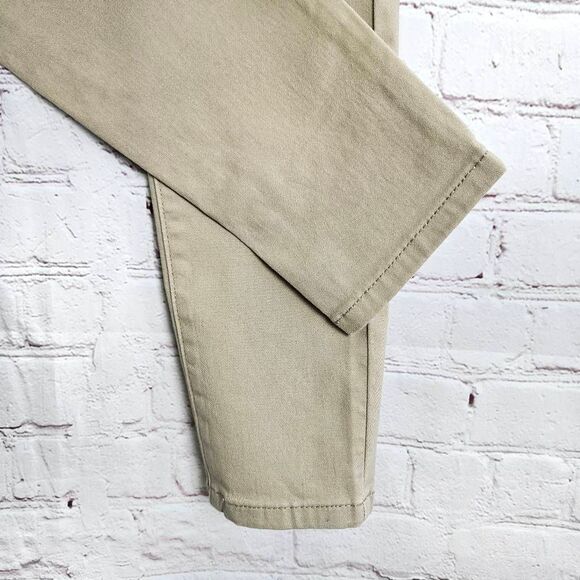 NWT GARAGE Tall Haute High Rise Tan Ultra Stretch Jeggings in Beige Sand Size: 5 - Picture 3 of 7